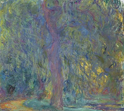 Weeping Willow by Claude Monet